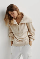 Vine Pullover Oatmeal Marl
