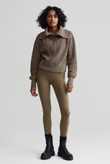 Mentone Knit Dark Olive