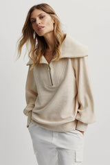 Vine Pullover Oatmeal Marl