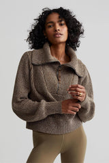 Mentone Knit Dark Olive