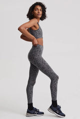 Let's Move High Rise Legging 25 Blackened Distorted Animal Print