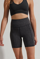 Let's Go Pocket Short 7" Black Grid Snake