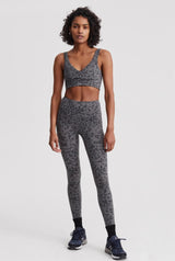 Let's Move High Rise Legging 25 Blackened Distorted Animal Print