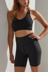 Let's Go Pocket Short 7" Black Grid Snake