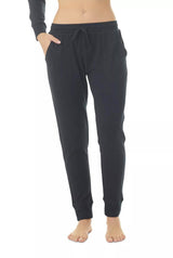 Long Sleeve Pajama Set Navy