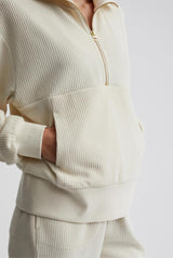 Cyrus Half Zip Egret
