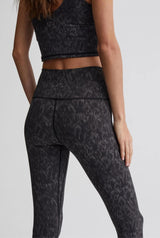 Let's Go High Rise Legging 25 Monochrome Cheetah