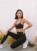 Presley Legging Black Onyx Rib