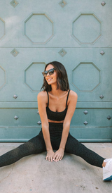 Presley Legging Black Onyx Rib