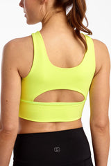 ELEVATE BRA WASHED CITRON