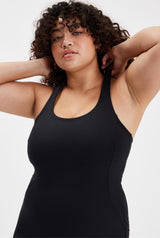 Paloma Racerback Dress Black
