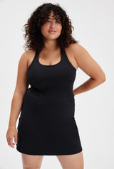 Paloma Racerback Dress Black