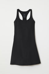 Paloma Racerback Dress Black