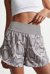 Derby Shorts Alabaster Python