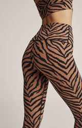 CENTURY LEGGING - HIGH RISE 7/8 CLAY ZEBRA