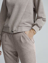 Arleta Sweatshirt Chestnut Marl