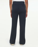 Alpine Rib Wide Leg Pant Navy