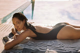 Reese One Piece Black Ecotex