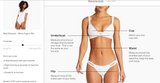 West Bodysuit White Organic Rib