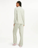 Pillow Soft PJ Set Grey Leopard
