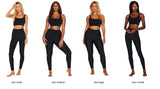 COLORBLOCK LEGGING HOUNDSTOOTH
