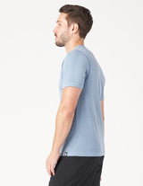 MENS TIMOR SHORT SLEEVE: DENIM BLUE