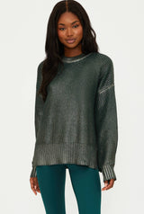 Callie Sweater Pine Shine Cable