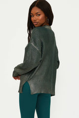 Callie Sweater Pine Shine Cable