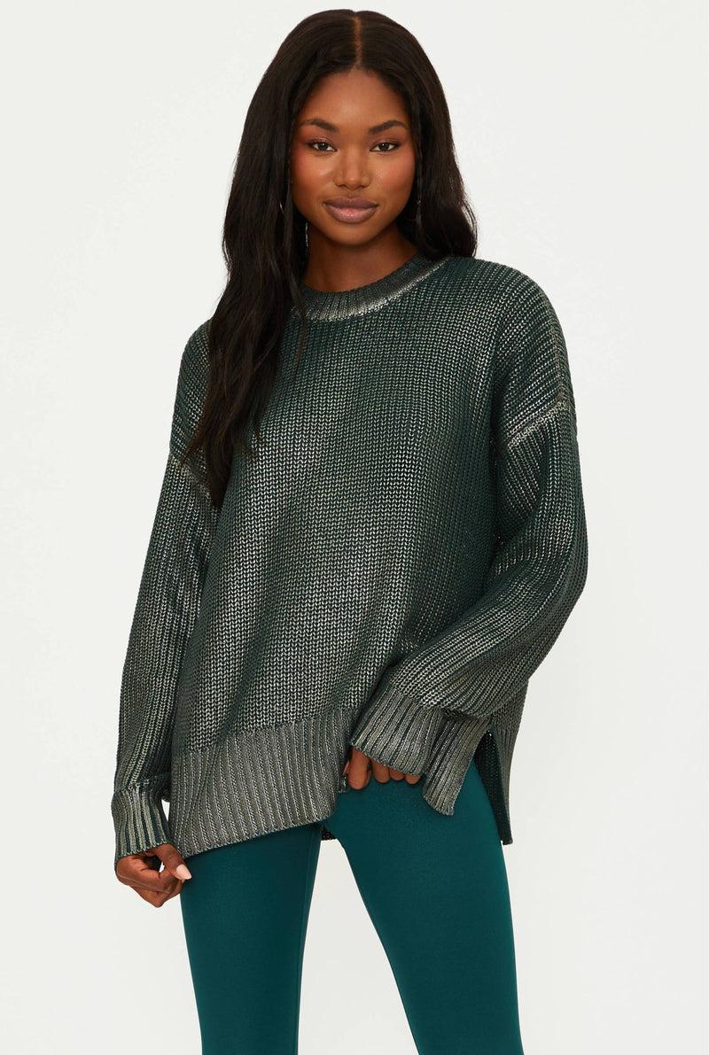 Callie Sweater Pine Shine Cable