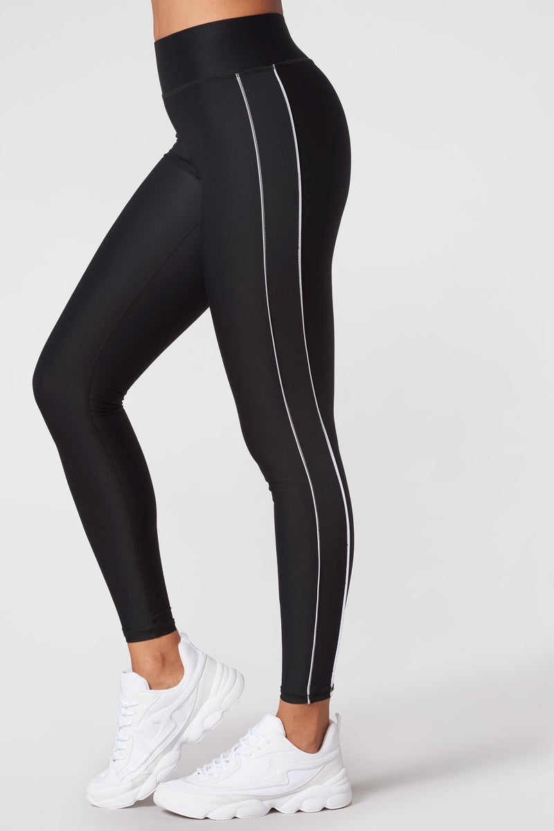 Glow Gear Piping Tall Band Leggings – One & Another