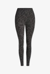 Let's Move High Rise Legging 25 Blackened Distorted Animal Print