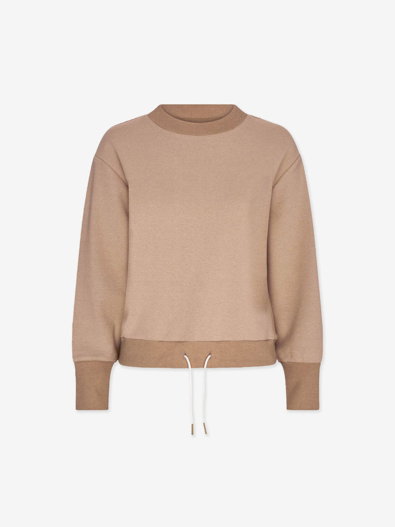 Edith Ribbed Pique Sweat Biscuit